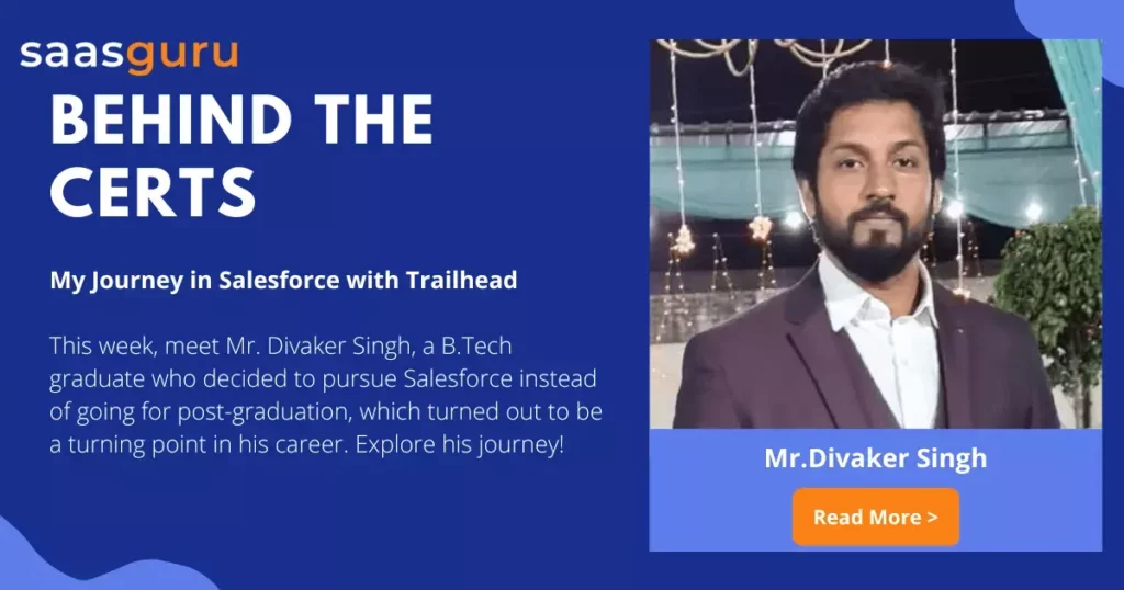 People Behind the Certs – Divaker Singh