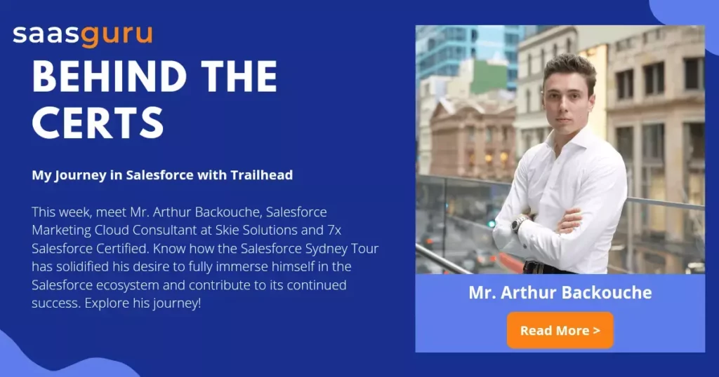 People Behind the Certs – Arthur Backouche – saasguru