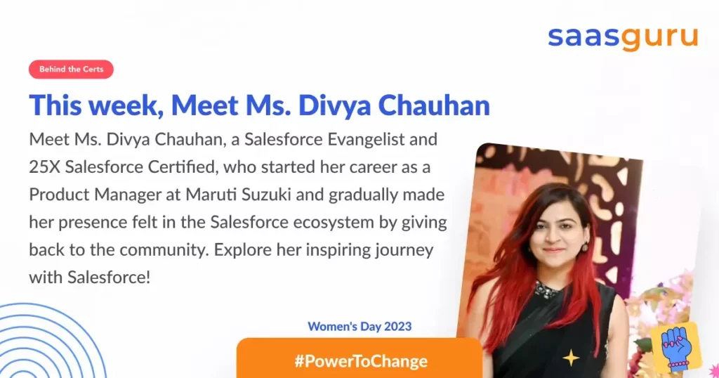 People Behind the Certs – Divya Chauhan – saasguru