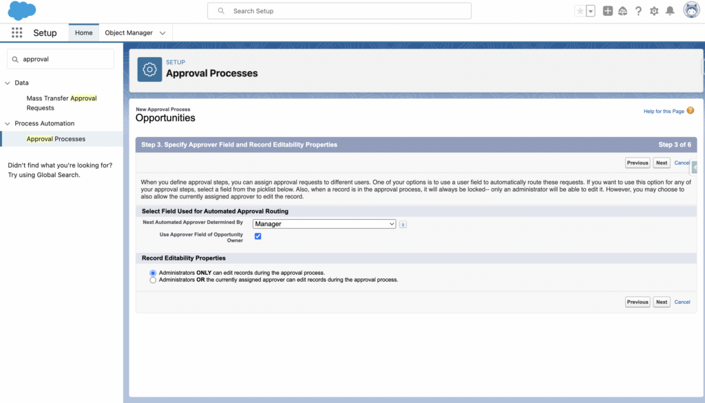 What is Approval Process in Salesforce?
