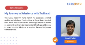 People Behind the Certs – Kunal Parikh – saasguru