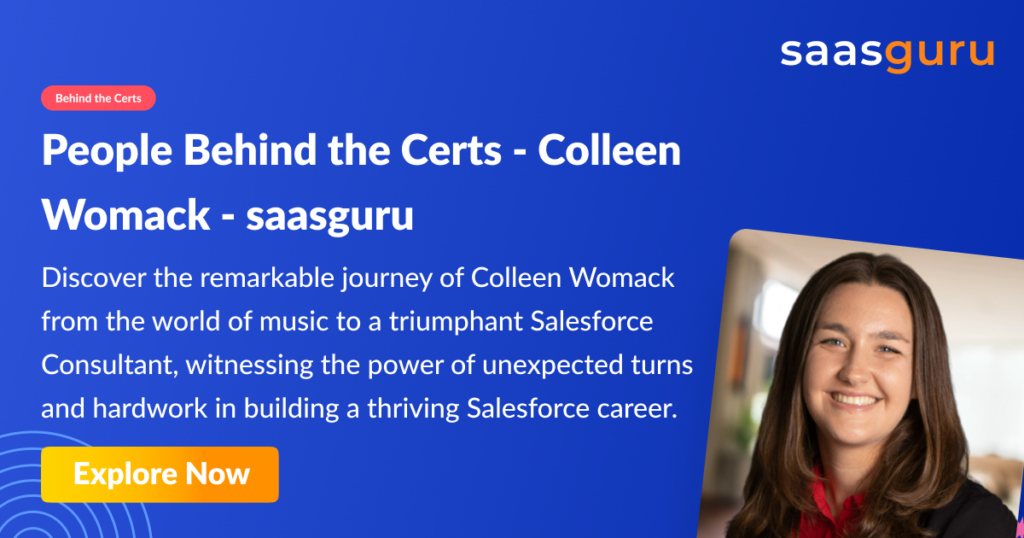 People Behind the Certs - Colleen Womack