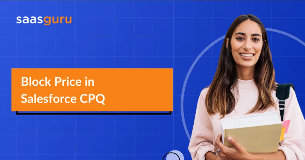 Block Price in Salesforce CPQ