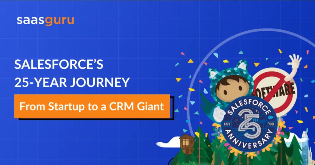Salesforce’s 25-Year Journey – From Startup to a CRM Giant