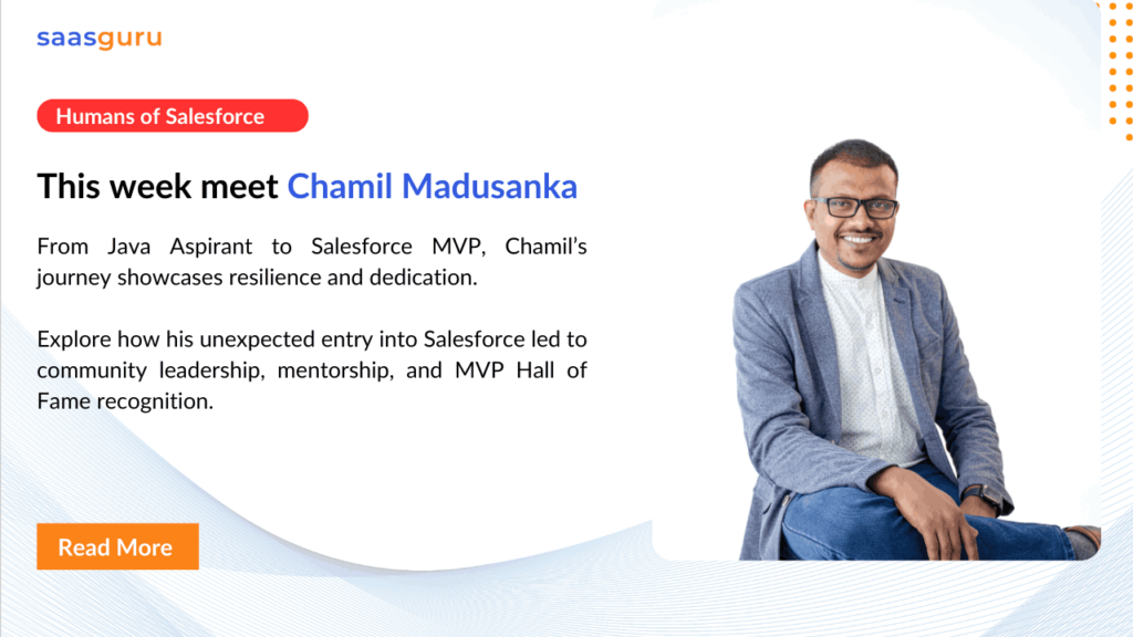 Humans of Salesforce - Chamil Madusanka