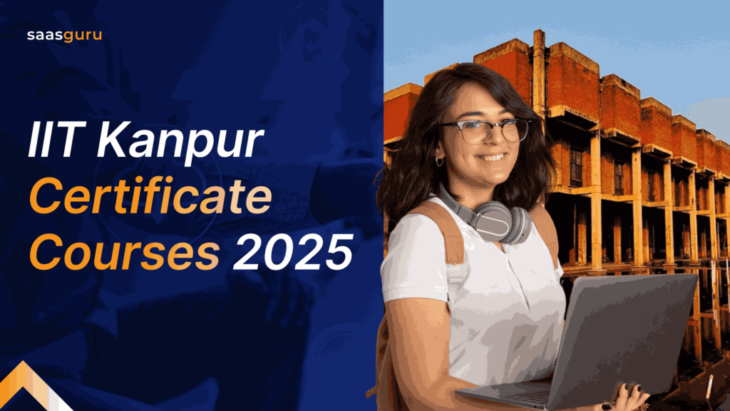 IIT Kanpur Certificate Courses 2025