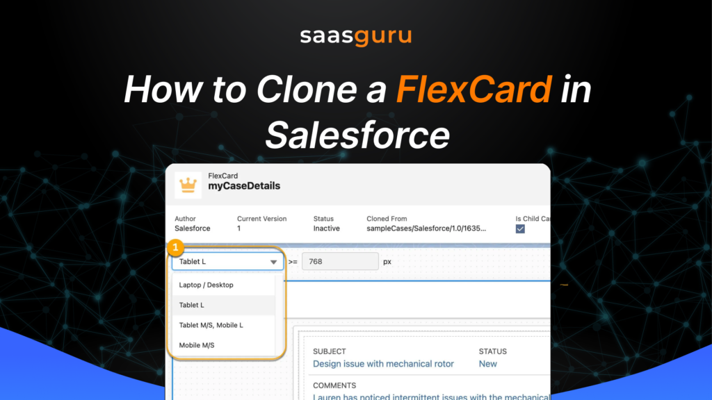 How to Clone a FlexCard in Salesforce