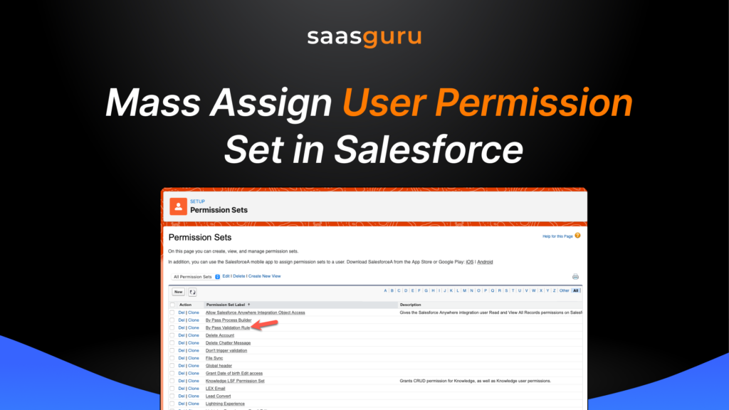Mass Assign User Permission Set in Salesforce