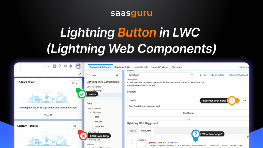 Lightning Button in LWC (Lightning Web Components)