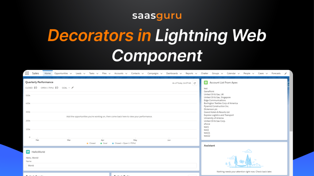 Decorators in Lightning Web Component